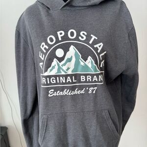 Aeropostale Gray Hoodie for Men